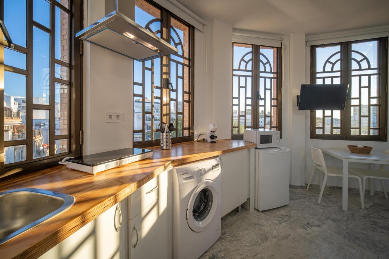 Conjunto De Apartamentos Antiguo Palacio Hotel Paris Уельва Екстер'єр фото
